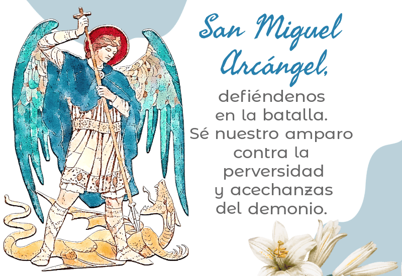 San Miguel Arcángel - Flor de Lis