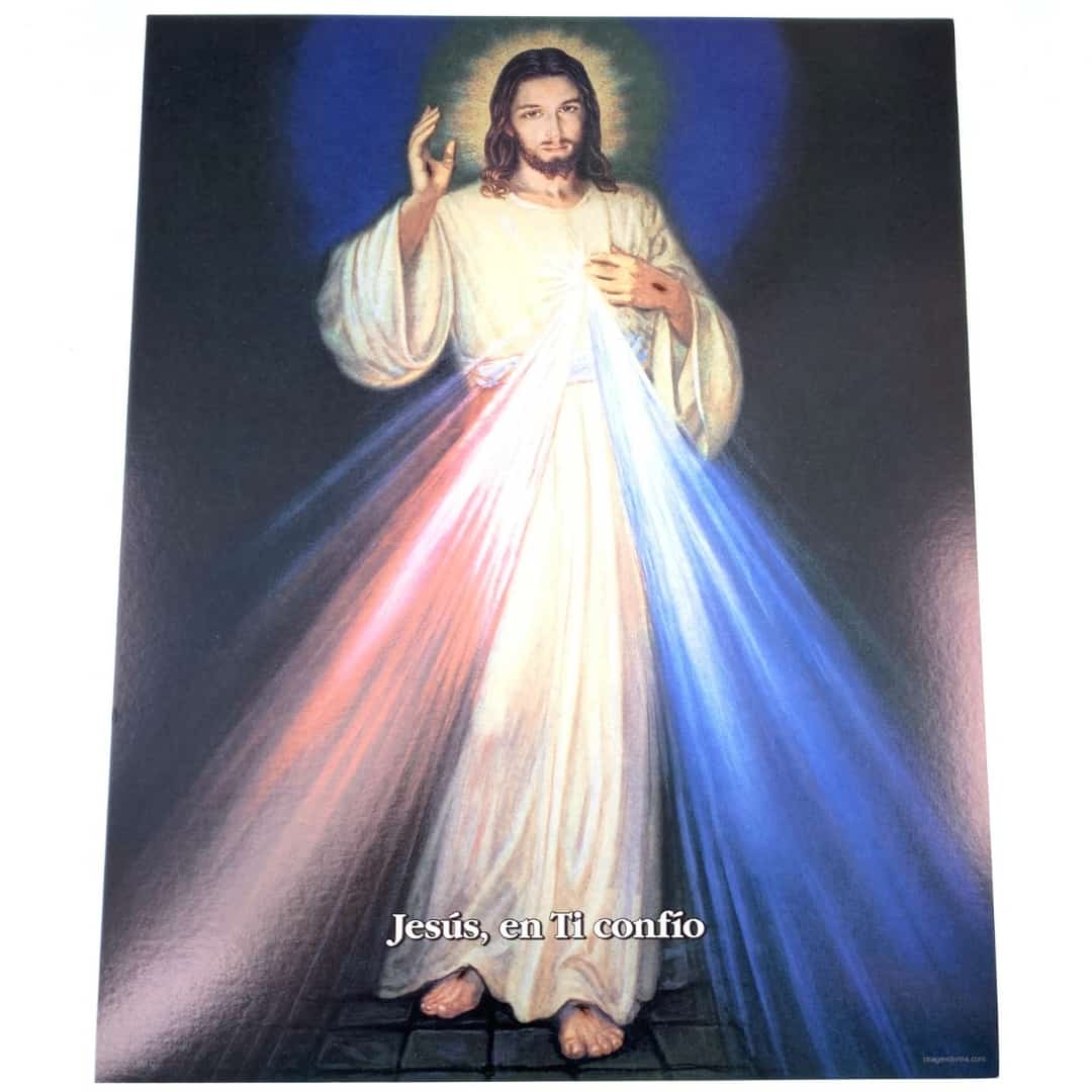 Stampa Della Divina Misericordia: Gesù, Confido In Te - 8x10 - Foto 12