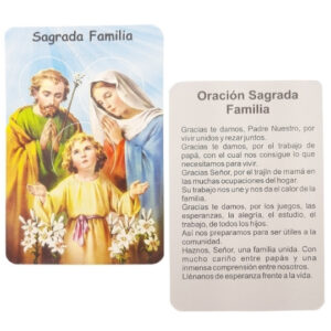 Estampa Sgda Familia 6x9cm