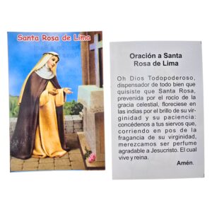 Estampa Santa Rosa de Lima