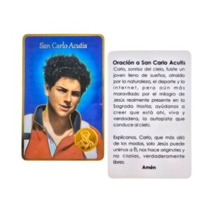 Carlos Acutis, Estampa