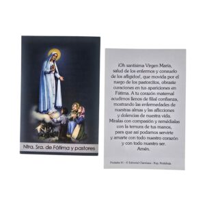 Fátima y Sus Pastores, Estampa