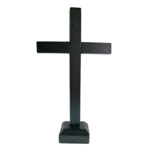 Cruz Madera c/Base 10.5cm
